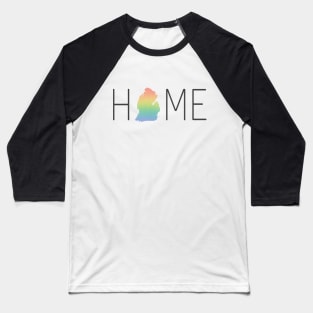 Mitten Home - LGBTQ+ Pride Baseball T-Shirt